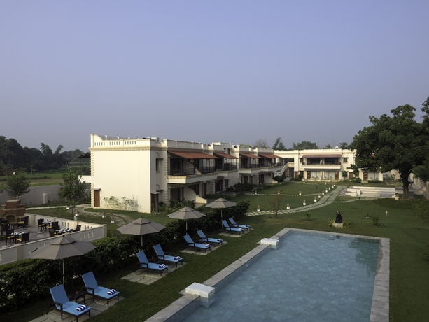 Imagen de la piscina del Hotel The Tree Of Life Resort and Spa, Varanasi. Foto 16