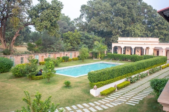 Imagen de la piscina del Hotel The Tree Of Life Resort and Spa, Varanasi. Foto 18