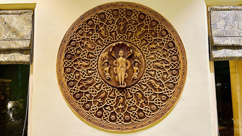Imagen de los interiores del Hotel The Trishala Vilas in Ranakpur. Foto 19