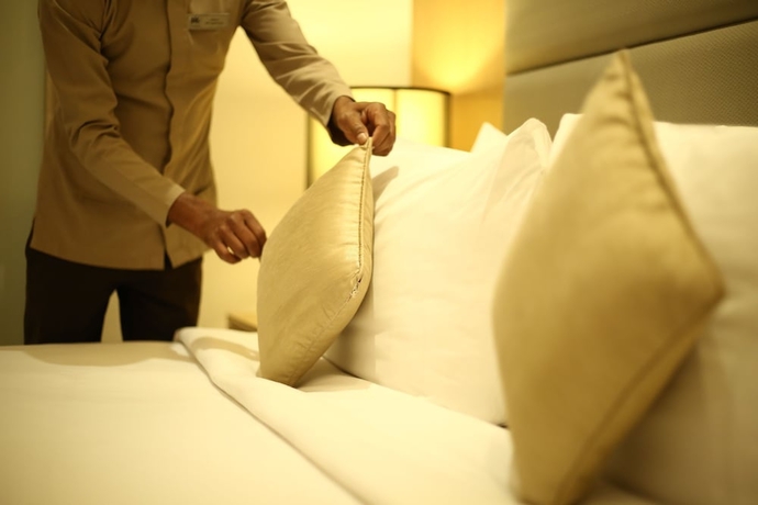 Imagen de la habitación del Hotel The Umrao. Foto 3