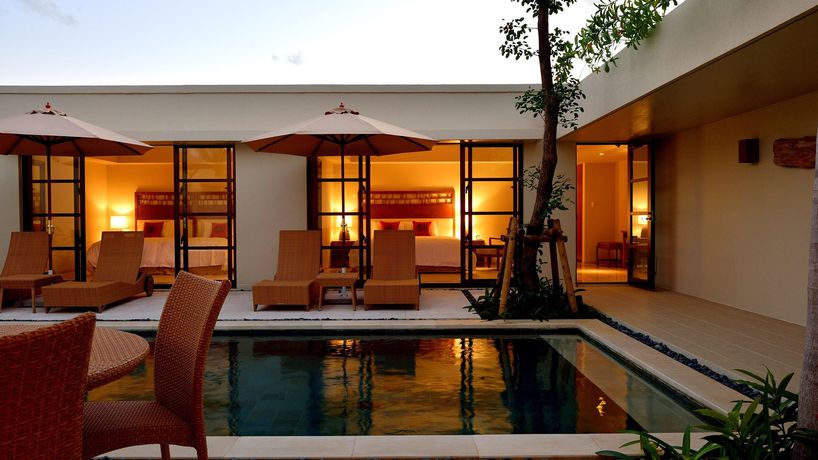 Imagen de la habitación del Hotel The Uza Terrace Beach Club Villas. Foto 7