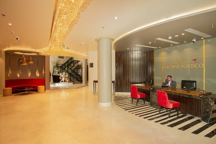 Imagen general del Hotel The Vaishnodevi Sarovar Portico. Foto 7
