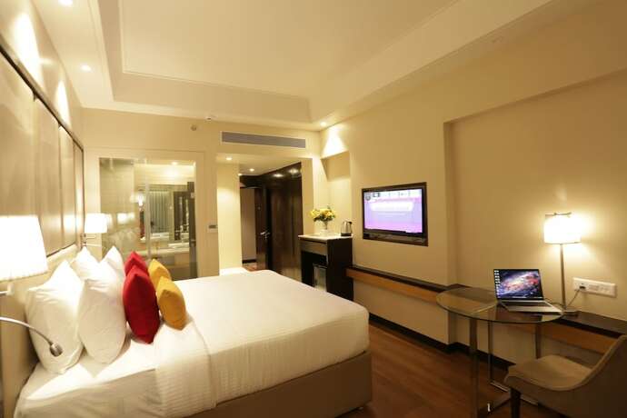 Imagen general del Hotel The Vaishnodevi Sarovar Portico. Foto 16