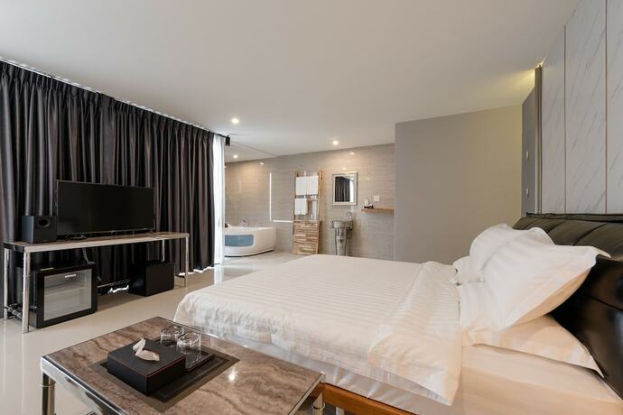 Imagen de la habitación del Hotel The Valen Resort. Foto 18