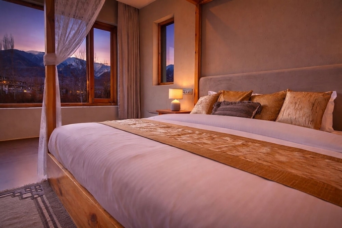 Imagen de la habitación del Hotel The Vintage Villas Resort Ladakh - Luxury Stay with Mountain Views. Foto 5