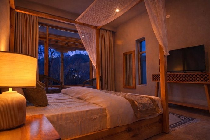 Imagen de la habitación del Hotel The Vintage Villas Resort Ladakh - Luxury Stay with Mountain Views. Foto 8