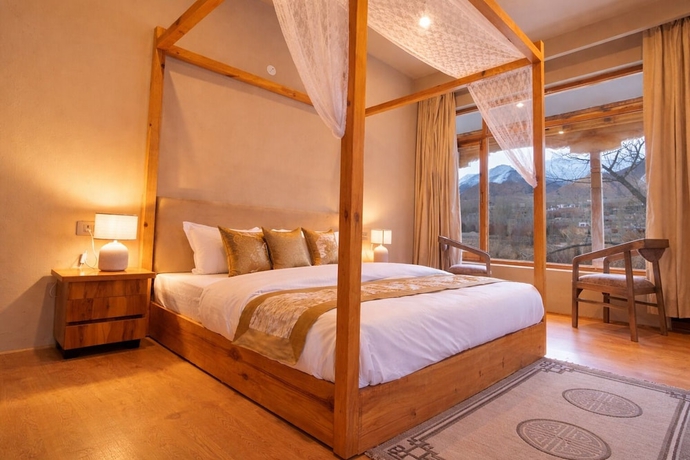 Imagen de la habitación del Hotel The Vintage Villas Resort Ladakh - Luxury Stay with Mountain Views. Foto 10