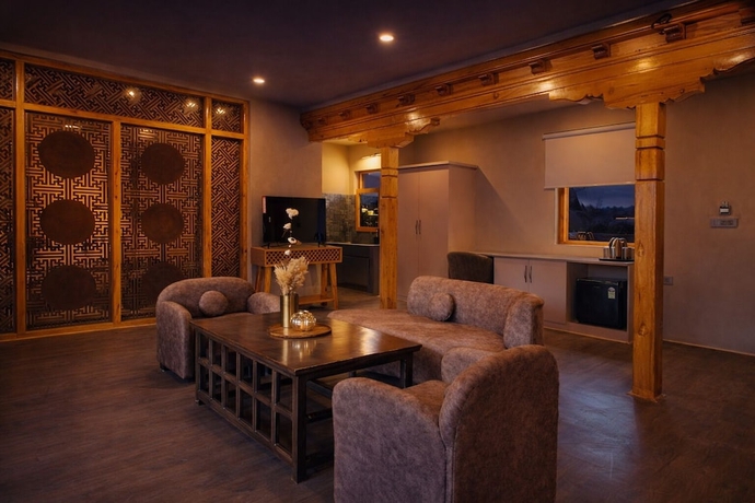 Imagen de la habitación del Hotel The Vintage Villas Resort Ladakh - Luxury Stay with Mountain Views. Foto 14