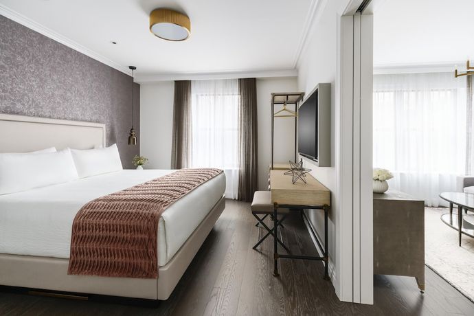 Imagen de la habitación del Hotel The Wallace. Foto 2