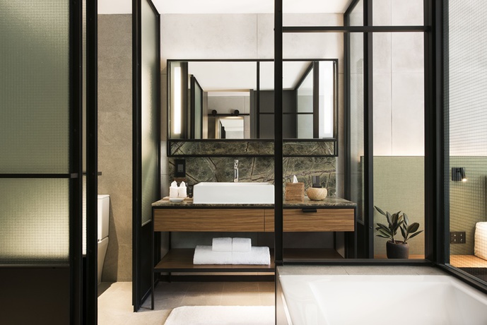 Imagen de la habitación del Hotel The Warehouse. Foto 8