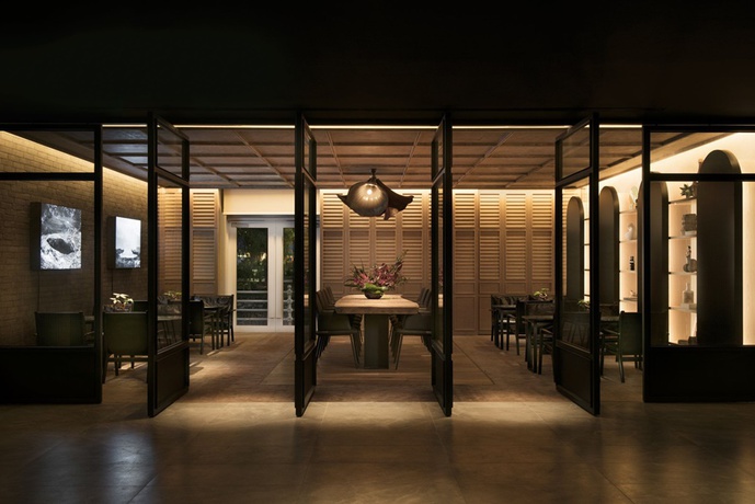 Imagen del bar/restaurante del Hotel The Warehouse. Foto 5