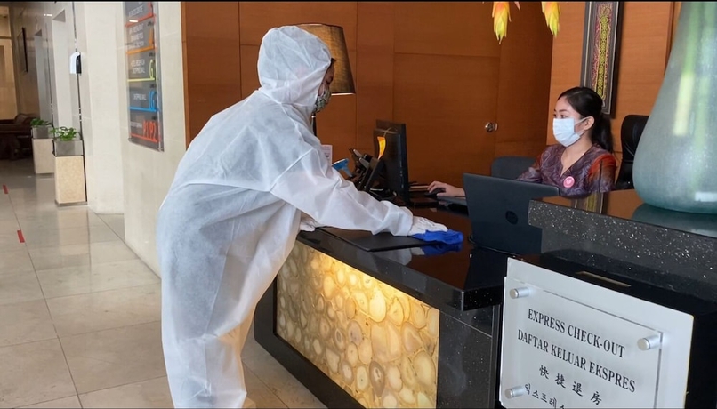 Imagen de los interiores del Hotel The Waterfront, Kuching. Foto 15