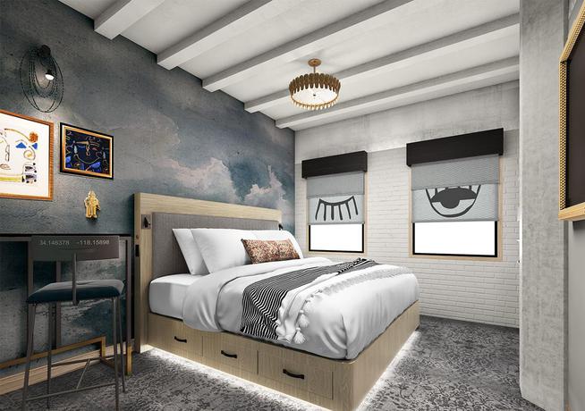 Imagen general del Hotel The Wayfarer Downtown La, Tapestry Collection By Hilton. Foto 6