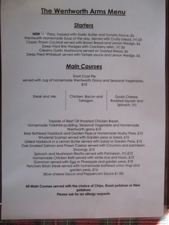 Imagen del bar/restaurante del Hotel The Wentworth Arms. Foto 4