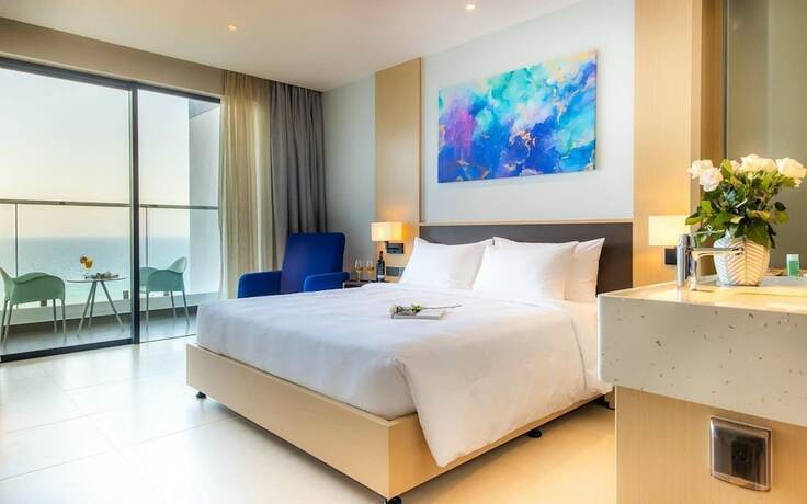 Imagen de la habitación del Hotel The Western Seaview Cam Ranh Condotel. Foto 18