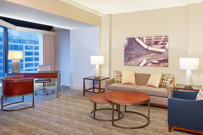 Imagen de la habitación del Hotel The Westin Chicago River North. Foto 18