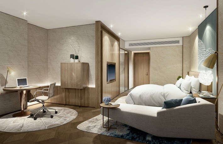 Imagen de la habitación del Hotel The Westin Qingdao West Coast. Foto 9