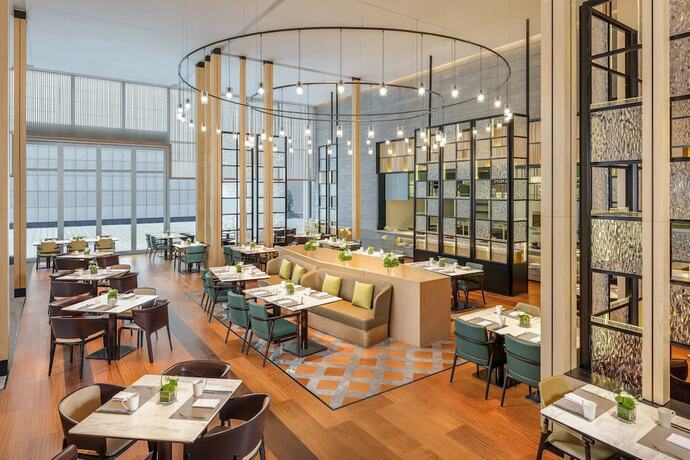 Imagen del bar/restaurante del Hotel The Westin Wuhan Hanyang. Foto 9