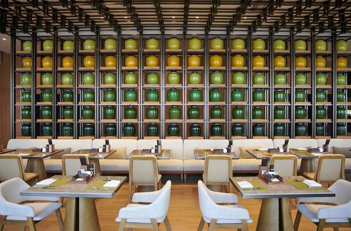 Imagen del bar/restaurante del Hotel The Westin Zhongshan Guzhen. Foto 2