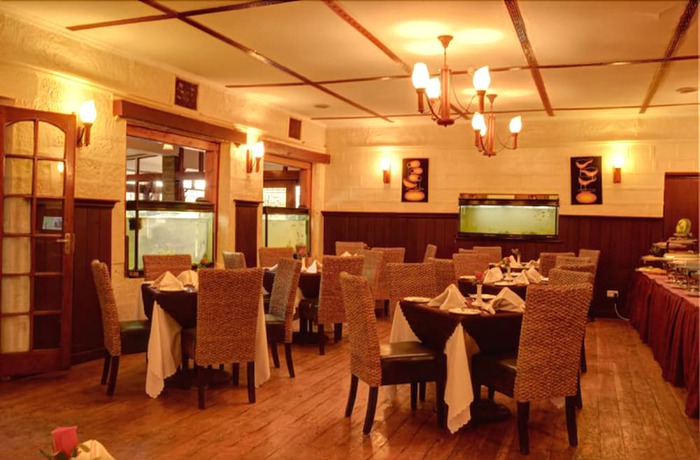 Imagen del bar/restaurante del Hotel The White Rhino. Foto 3