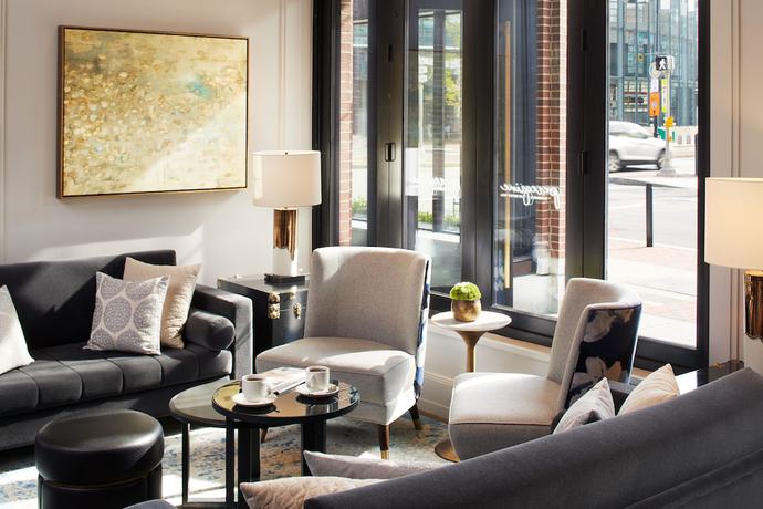 Imagen de los interiores del Hotel The Whitney, Boston. Foto 9