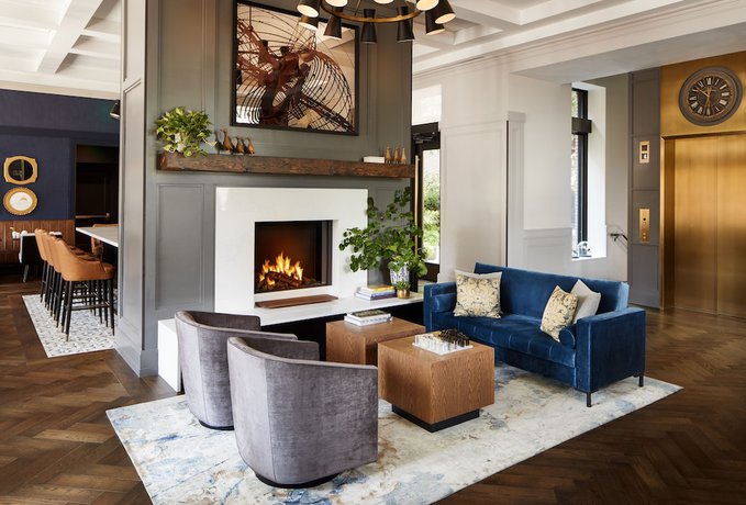Imagen de los interiores del Hotel The Whitney, Boston. Foto 12