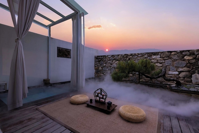 Imagen de la habitación del Hotel The Windyard Kazan Onsen-Private Hot Spring Bathtub close to South Gate of Dali Ancient Town. Foto 4