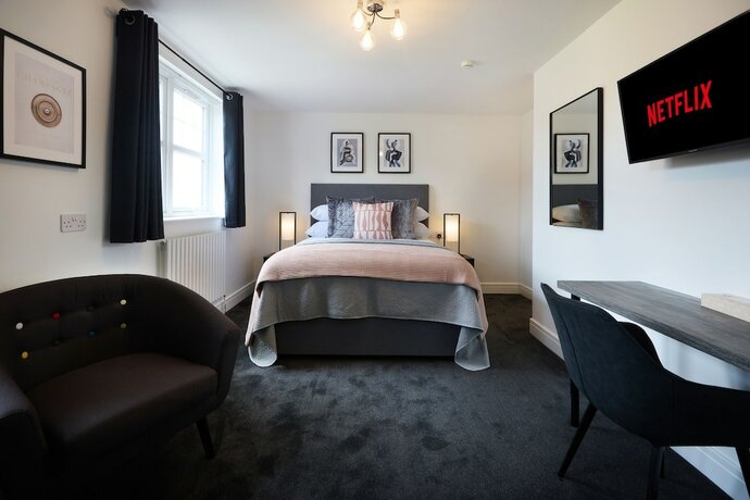 Imagen de la habitación del Hotel The Woden Boutique Walsall M6 J9. Foto 16