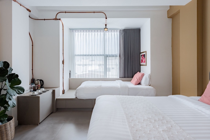 Imagen de la habitación del Hotel The Wood. Foto 2