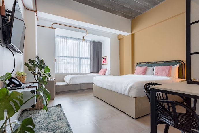 Imagen de la habitación del Hotel The Wood. Foto 3