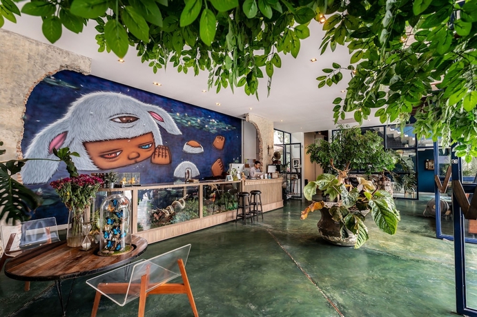 Imagen de los interiores del Hotel The Wood. Foto 18