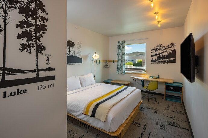 Imagen de la habitación del Hotel The Wren. Foto 17