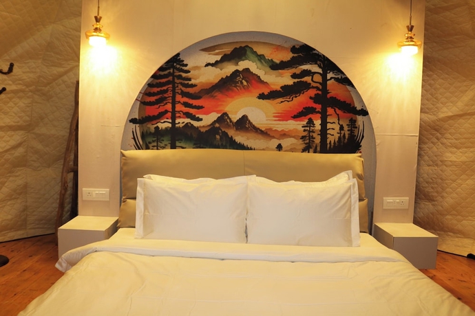 Imagen de la habitación del Hotel The Zukhara - A Luxury Glamping Dome Resort in Narkanda. Foto 9