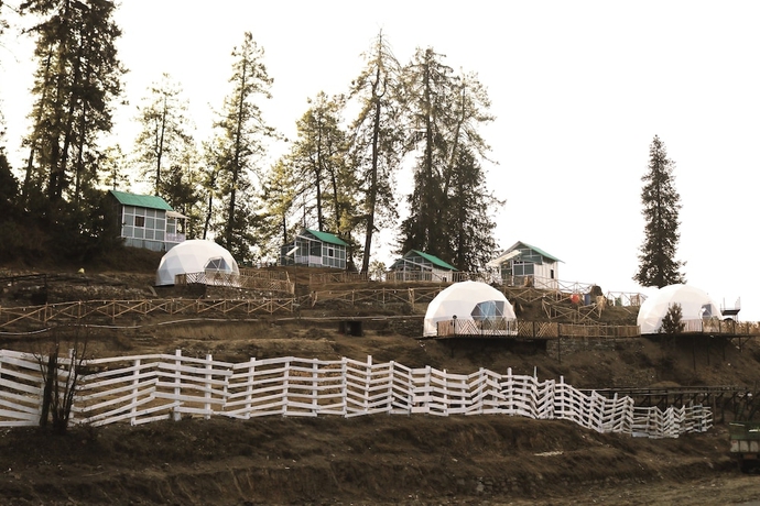 Imagen de la habitación del Hotel The Zukhara - A Luxury Glamping Dome Resort in Narkanda. Foto 10