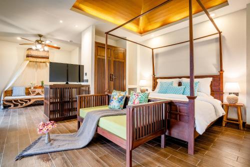 Imagen de la habitación del Hotel The deer resort. Foto 9