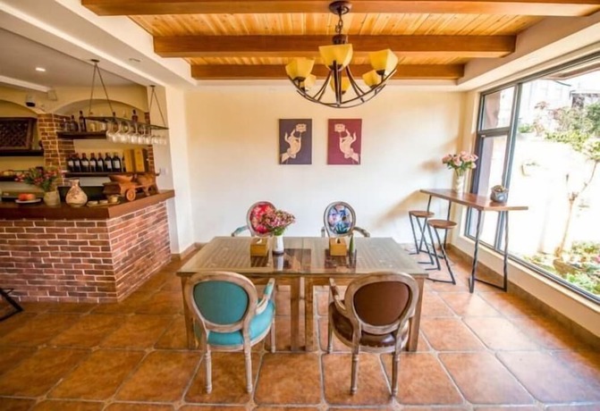 Imagen de la habitación del Hotel The mountain with cloud Private Villa. Foto 4