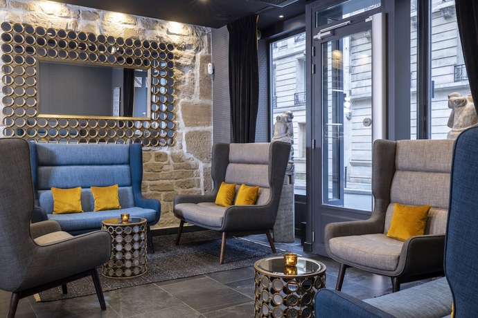 Imagen de los interiores del Hotel Théorème. Foto 18