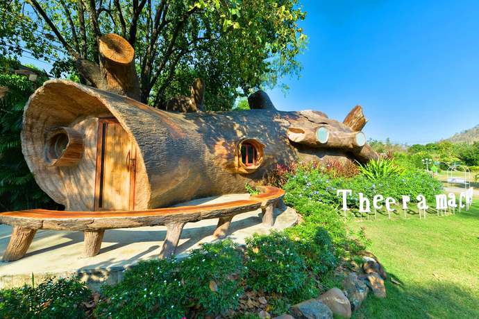 Imagen de los exteriores del Hotel Theerama Cottage Resort. Foto 15