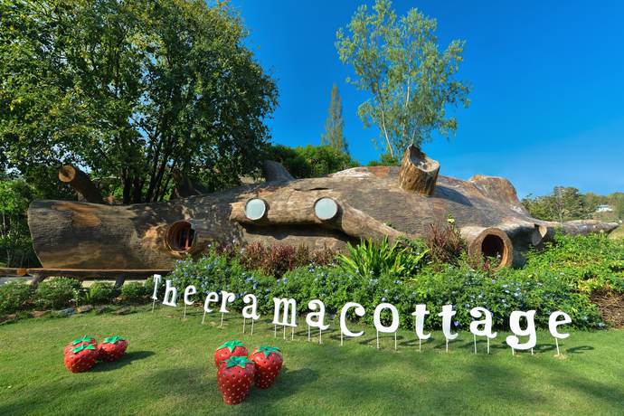 Imagen del bar/restaurante del Hotel Theerama Cottage Resort. Foto 5