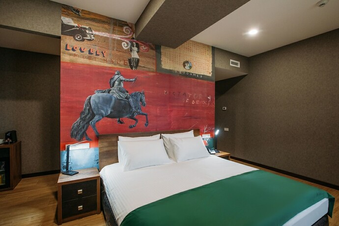 Imagen de la habitación del Hotel Theory. Foto 14