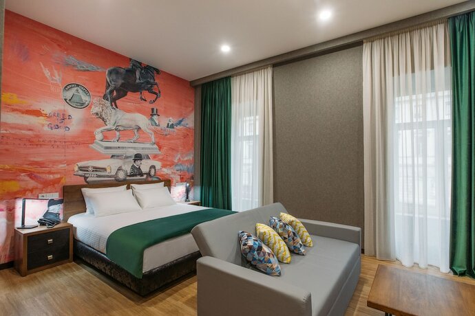 Imagen de la habitación del Hotel Theory. Foto 19