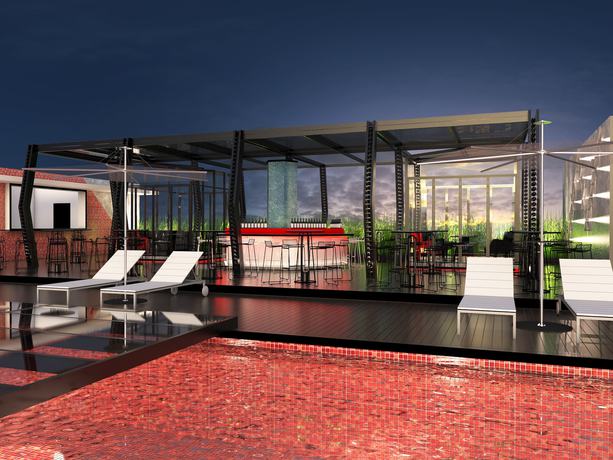 Imagen de los interiores del Hotel Thered. Foto 11