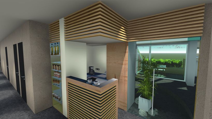 Imagen de los interiores del Hotel Theresian & Spa. Foto 7