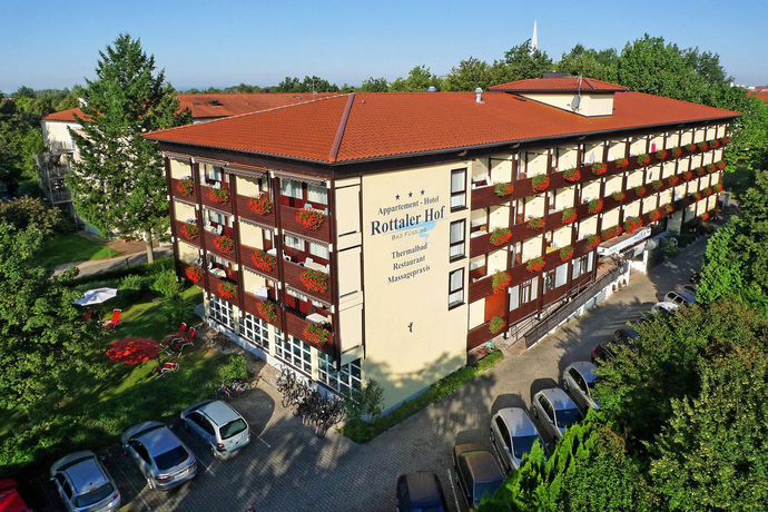 Imagen del bar/restaurante del Hotel Thermen-hotel Rottaler Hof. Foto 5