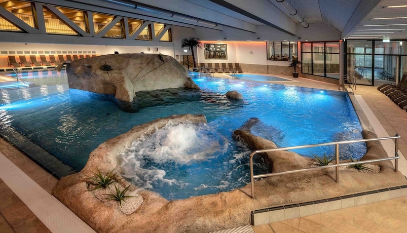 Imagen de la piscina del Hotel Thermenhotel Str&ouml;binger Hof Incl Therme Und Sauna. Foto 17