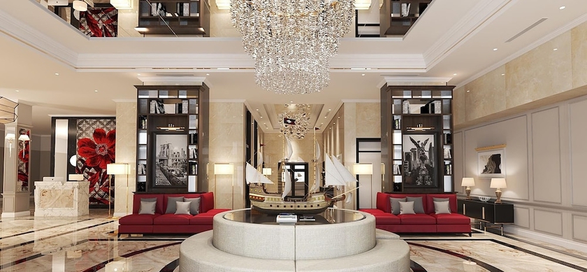 Imagen de los interiores del Hotel Thien An Bac Giang, Bac Giang. Foto 16