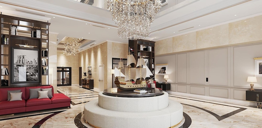 Imagen de los interiores del Hotel Thien An Bac Giang, Bac Giang. Foto 17