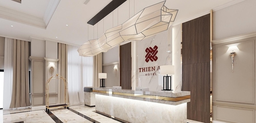 Imagen de los interiores del Hotel Thien An Bac Giang, Bac Giang. Foto 19