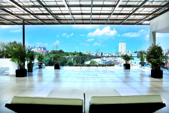 Imagen de los exteriores del Hotel Thien Ha and Apartment. Foto 13