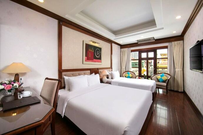 Imagen de la habitación del Hotel Thien Thai, Hanoi. Foto 12